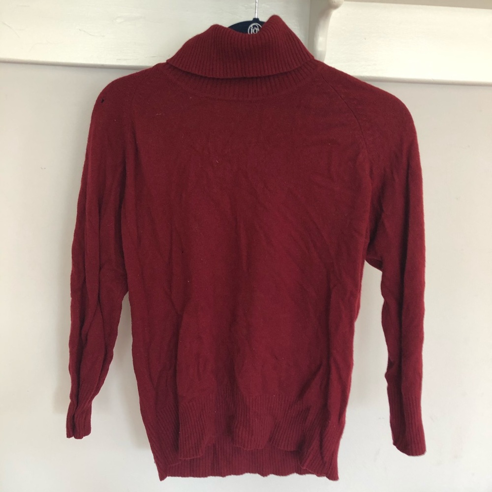 Red Cashmere Sweater
